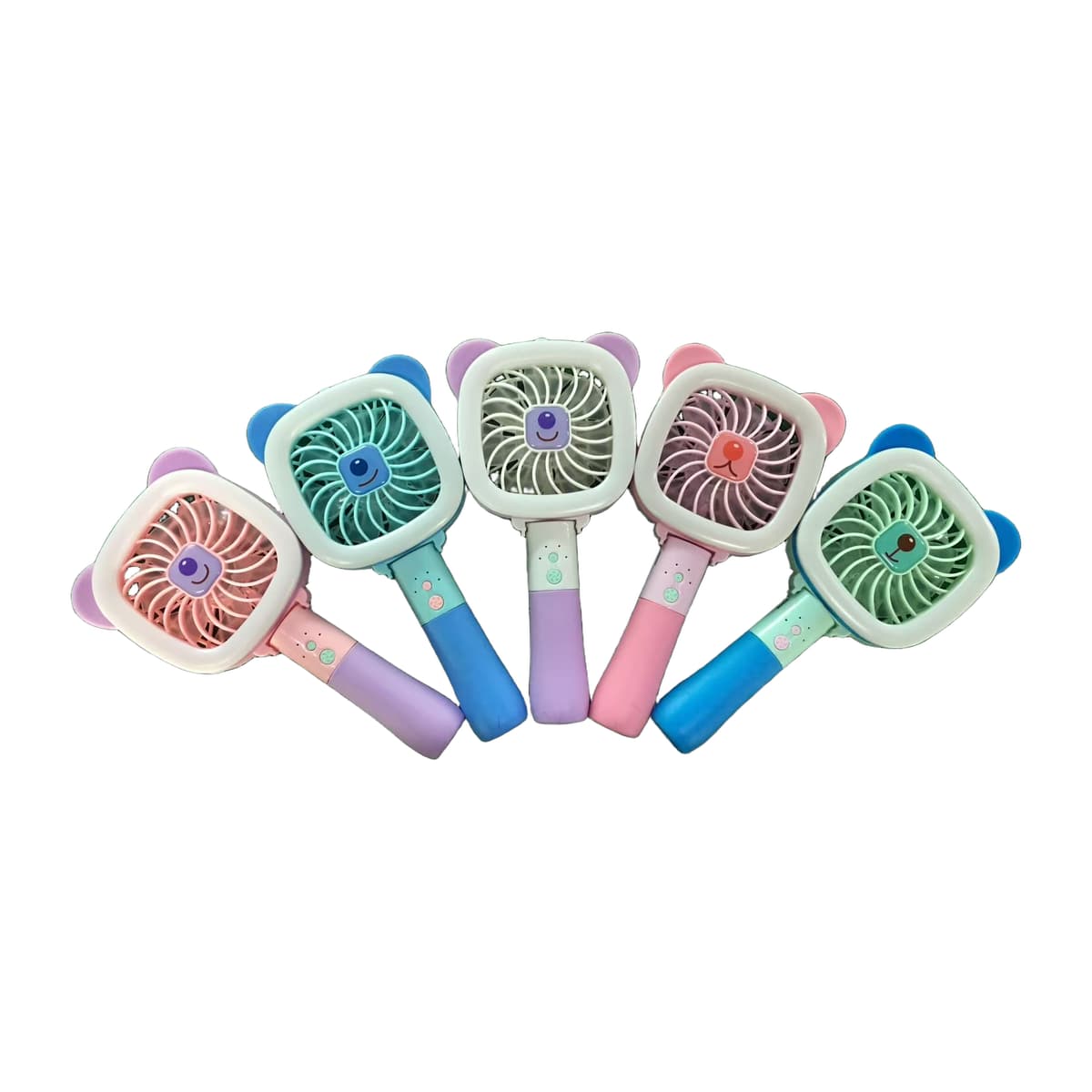 고양이 사각 핸디팬 제품 구성 · 배경 정리