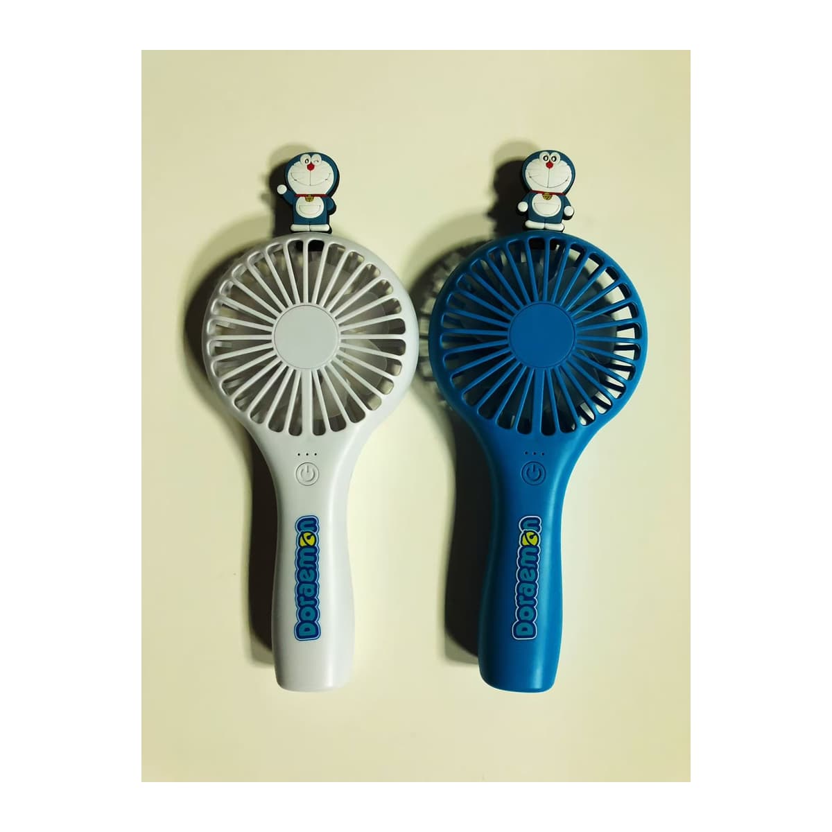 도라에몽 원형 핸디팬 제품 구성 · 원본 사진