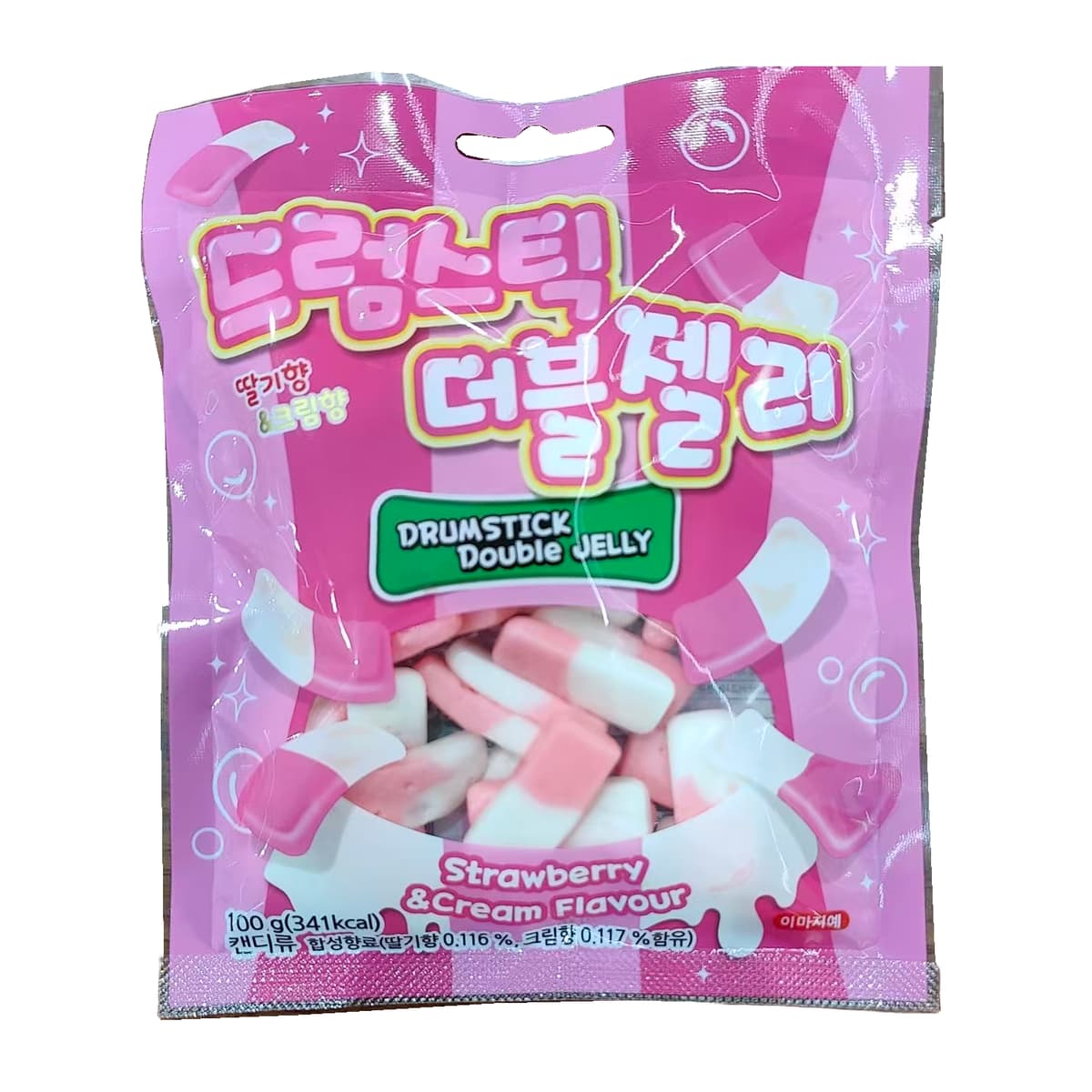 드럼스틱 더블젤리 제품 구성 · 배경 정리