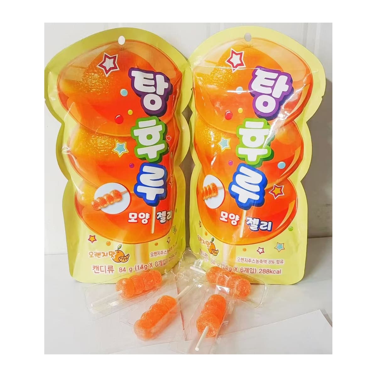 탕후루 스틱 젤리 세부 구성 · 원본 사진