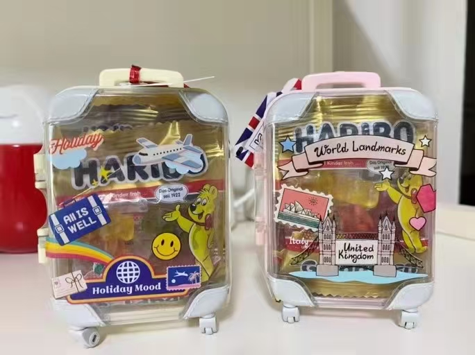 Packaged branded carry items